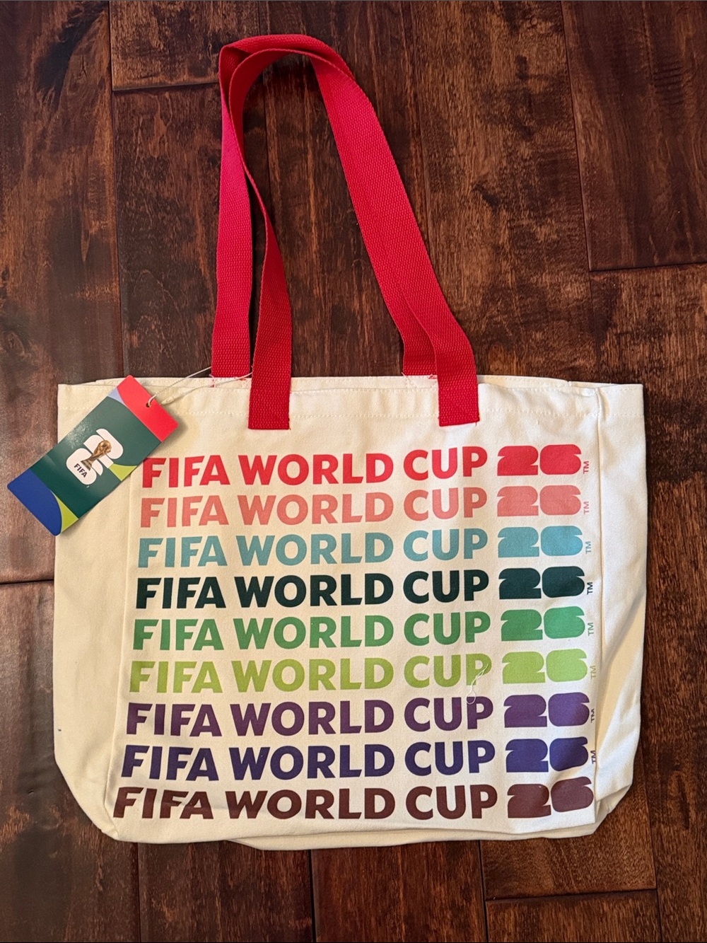 FIFA World Cup 26 Tote Bag, New with Tag!
